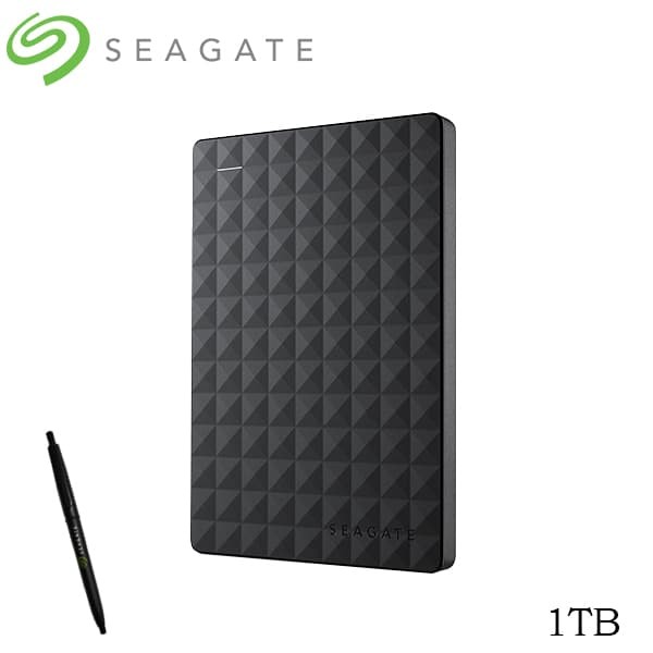 Seagate Expansion Harddisk Eksternal 1TB - Hitam