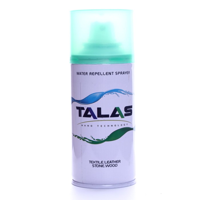 Talas Water Repellent Spray Anti Air dan Noda