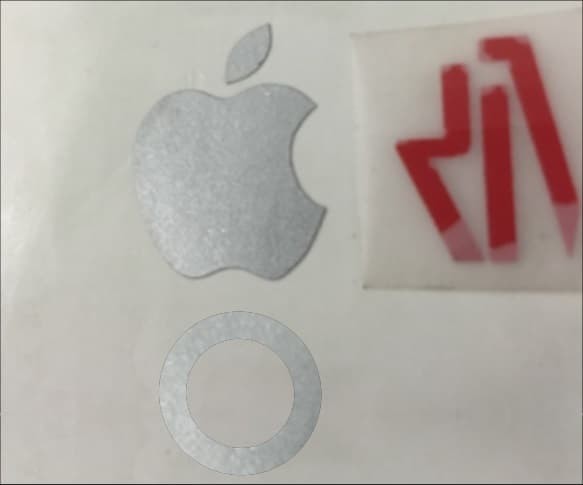 stiker logo Apple iPhone 6 s plus 7 home button keren berkualitas
