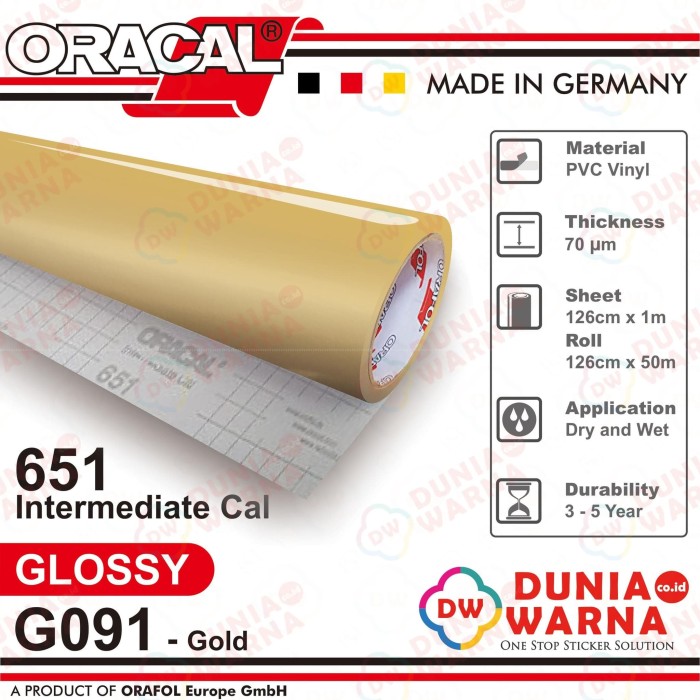 jual sticker oracal 651 091 gold gloss matte doff meteran jual sticker oracal 651 091 gold gloss matte doff meteran