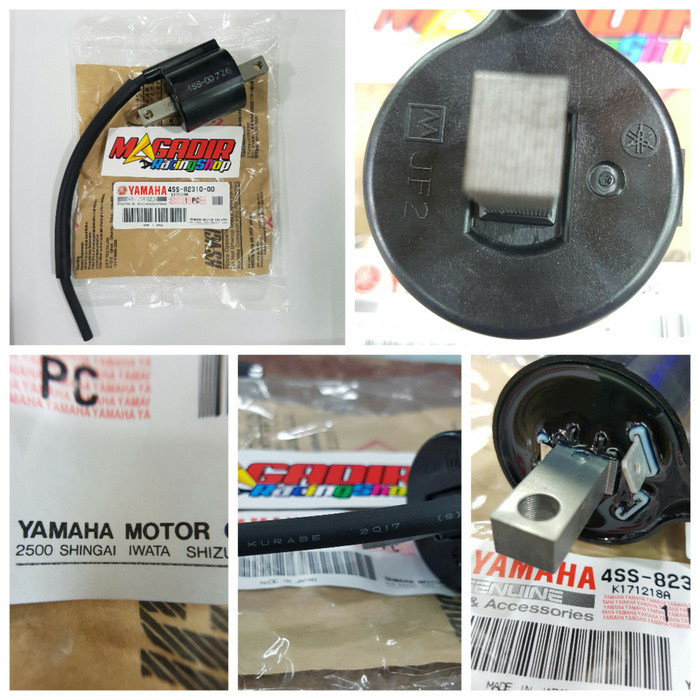 Foto Produk Koil Yamaha YZ 125 4SS 100% Original Made In Japan (Coil Ignition) dari MAGADIR RACING SHOP