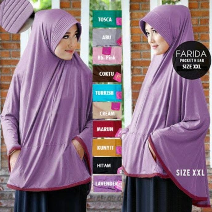 Harga Jilbab Syari Khimar Farida Hargano.com Harga Jilbab Syari Khimar Farida Hargano.com