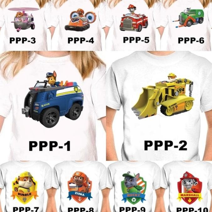Harga Kaos Paw Patrol Travelbon.com Harga Kaos Paw Patrol Travelbon.com