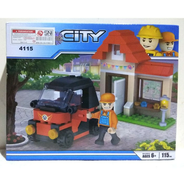 Jual Mainan Lego City Mobil Bajaj Dki Jakarta Belanja Mainan