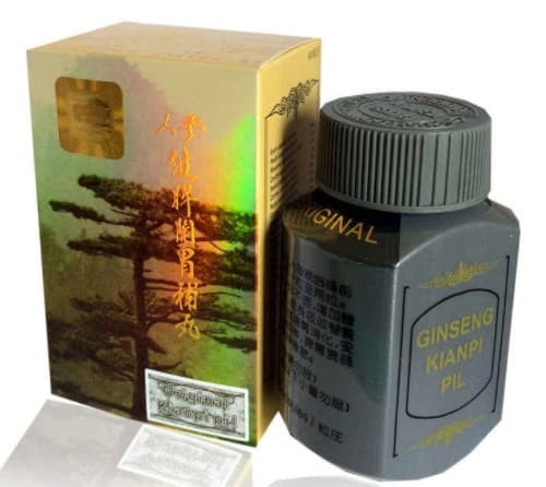 Obat Herbal - Ginseng Kianpi Pil Penggemuk Badan Herbal Gold 60 Kapsul