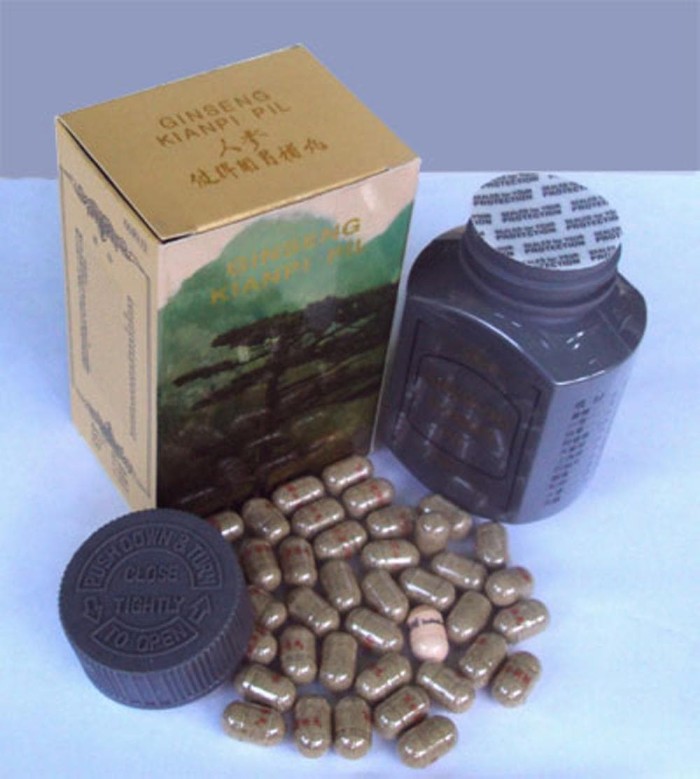 Obat Herbal - Ginseng Kianpi Pil Penggemuk Badan Herbal Gold 60 Kapsul