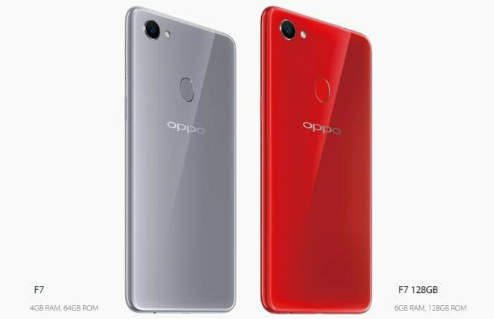 OPPO F7 64GB Moonlight Silver OPPO F7 64GB Moonlight Silver image