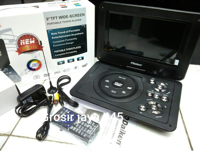 Jual Tv Dvd Portable 9 Inch Daiken Jakarta Pusat Grosir Jaya 445 Tv Dvd Portable 9 Inch Daiken