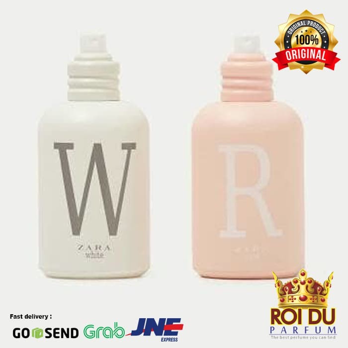 Jual Original Parfum Zara White And Rose Isi 2pcs Roi Du Parfum