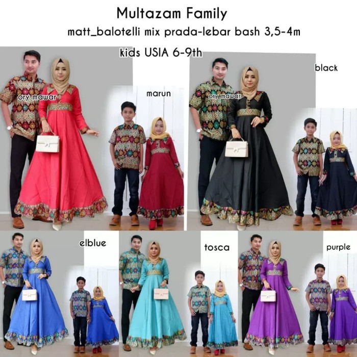 Info Baju Couple Batik Family 1 Anak Hargano.com Info Baju Couple Batik Family 1 Anak Hargano.com