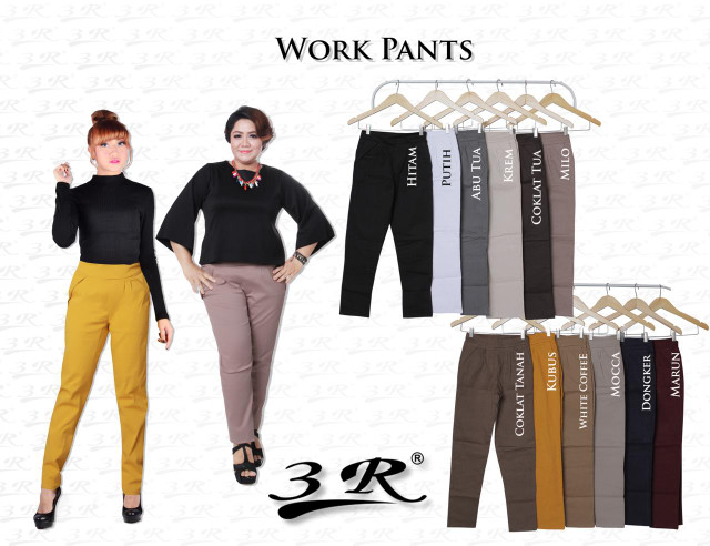 Foto Produk CELANA WORK PANTS 3R ALL SIZE dari MANJO_SHOP