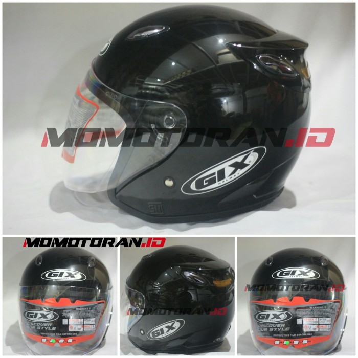 HELM GIX AZZURI HITAM/ HELM INK / HELM INK CENTRO/ AGEN GIX JABAR