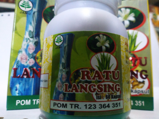 Pelangsing Tubuh Asli 1 botol isi 60 kapsul