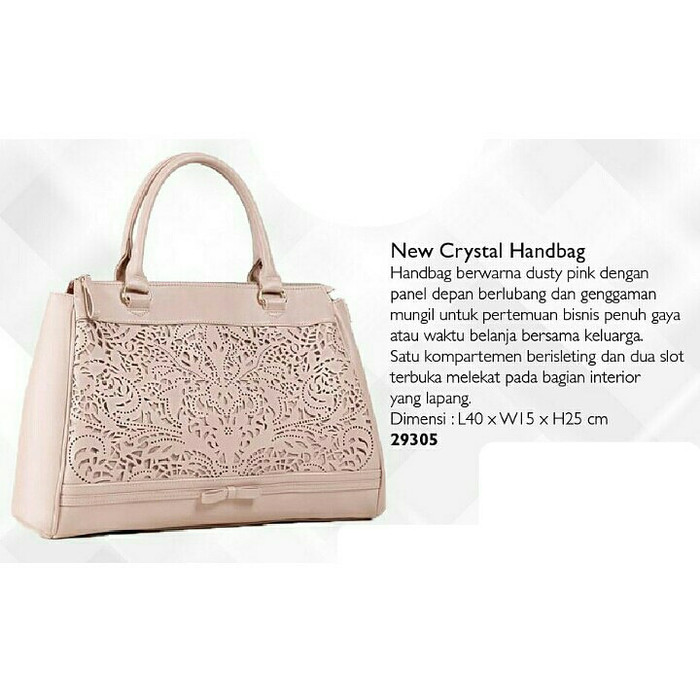 Jual Tas Oriflame New Crystal Bag Handbag Irfans Tokopedia Tas Oriflame New Crystal Bag Handbag