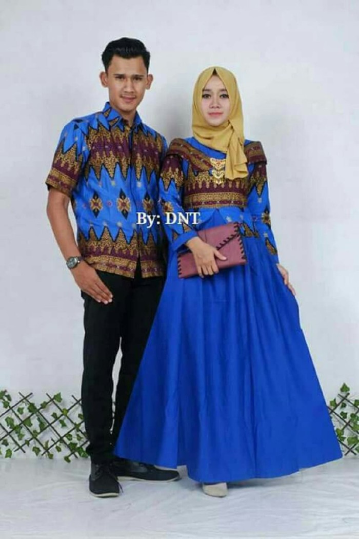 baju batik couple keluarga princess jasmine baju pesta sarimbit batik
