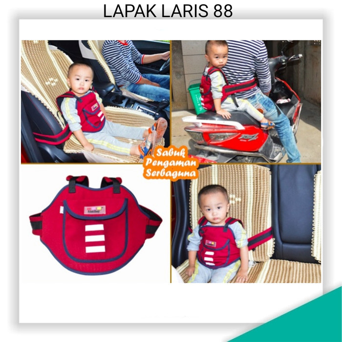Sabuk Pengaman Serbaguna (Bisa dipakai saat di mobil atau motor)