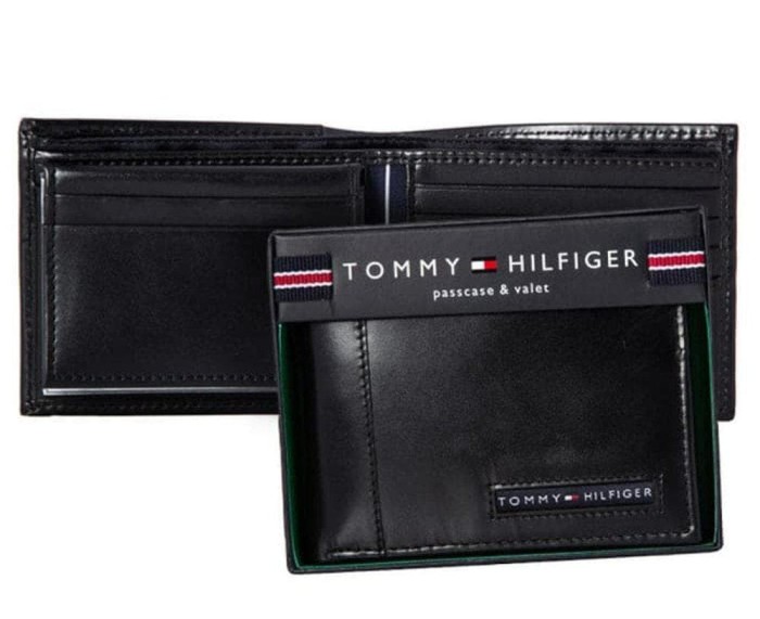 tommy hilfiger passcase billfold wallet