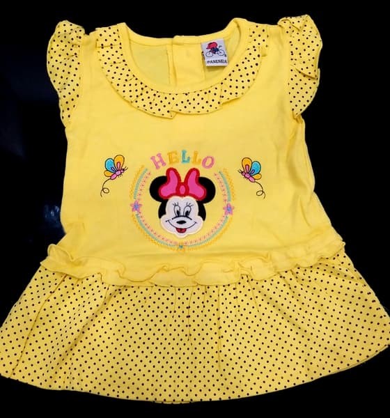 Baju bayi perempuan utk usia 6 sampai 12 bulan model standar