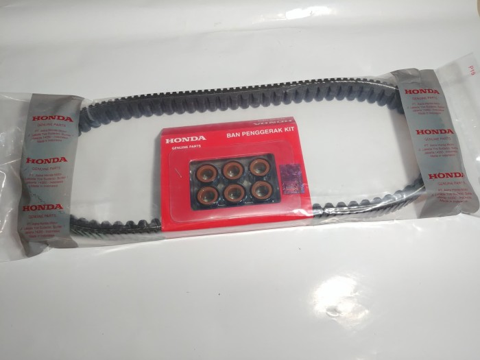 Foto Produk Vanbelt Vario 150 Cocok Untuk Vario 125 Old Komplit Roller Ori HGP dari Lestari Motor 2