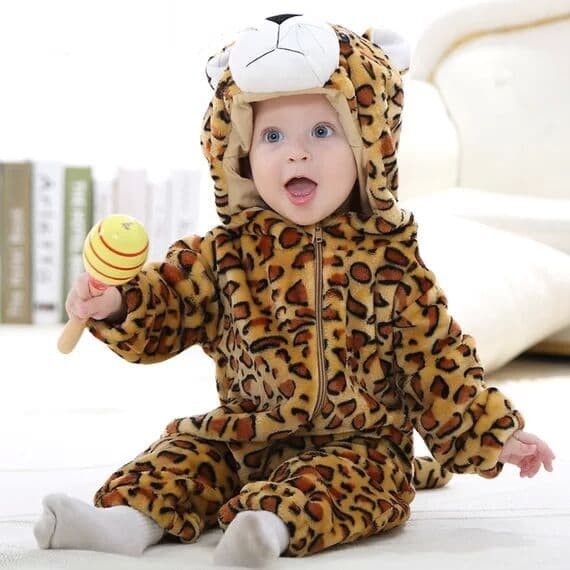 baby animal jumpsuit