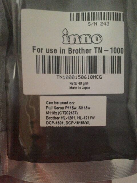 Katalog Toner Refill Brother Tn Hargano.com Katalog Toner Refill Brother Tn Hargano.com