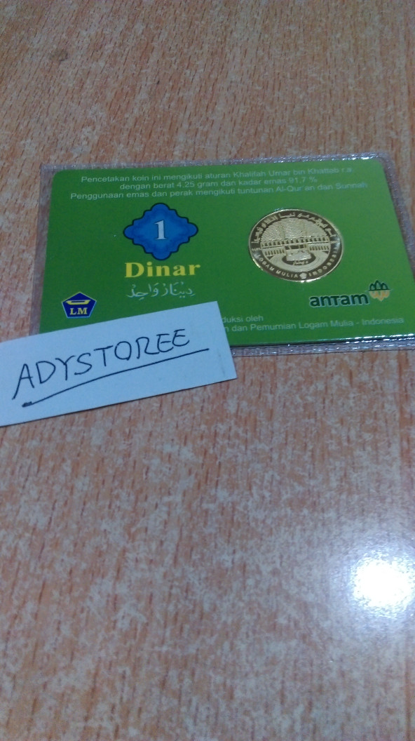 Foto Produk Emas antam /Dinar antam 4.25 gram dari adystoree