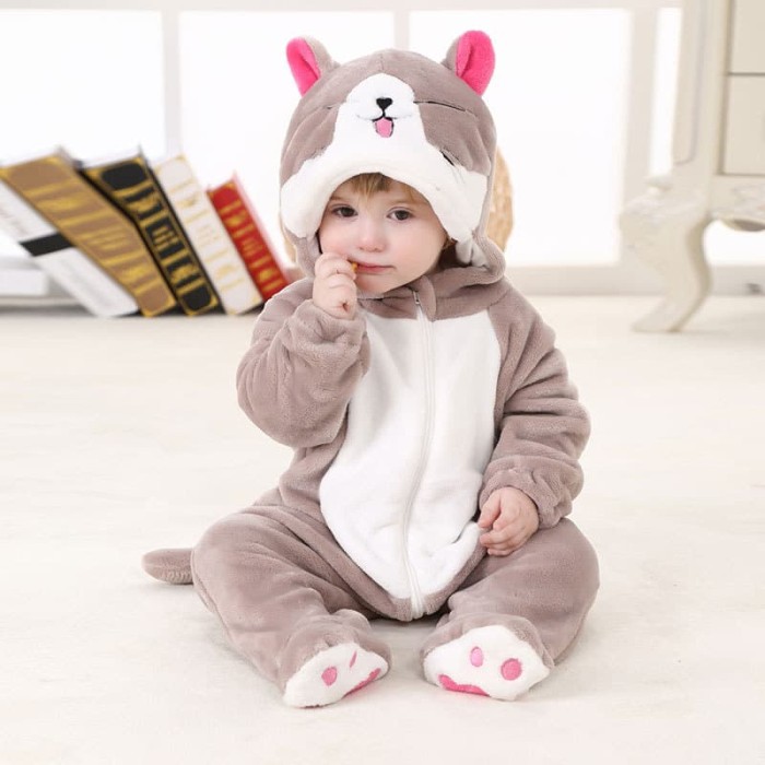 baby animal jumpsuit