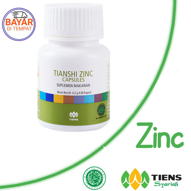 Peninggi Badan Herbal Tiens Calcium dan Zinc Promo Paket 10 Hari