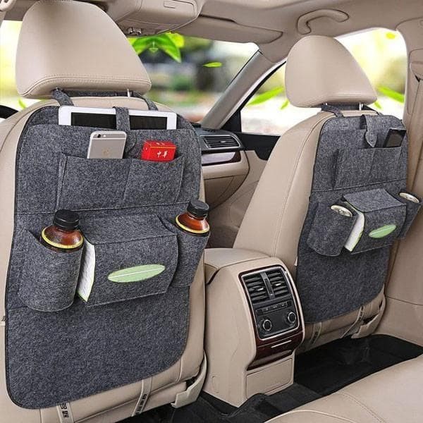 Car Seat Organizer Tas Mobil Multifungsi Belakang Jok Tissue HP Payung. Ulasan. Transaksi Sukses