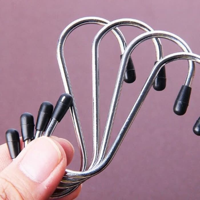 Bonbon Stainless Hook Gantungan Stainless Serba Guna S 8pcs Daftar Source · Gantungan Barang Serbaguna Stainless