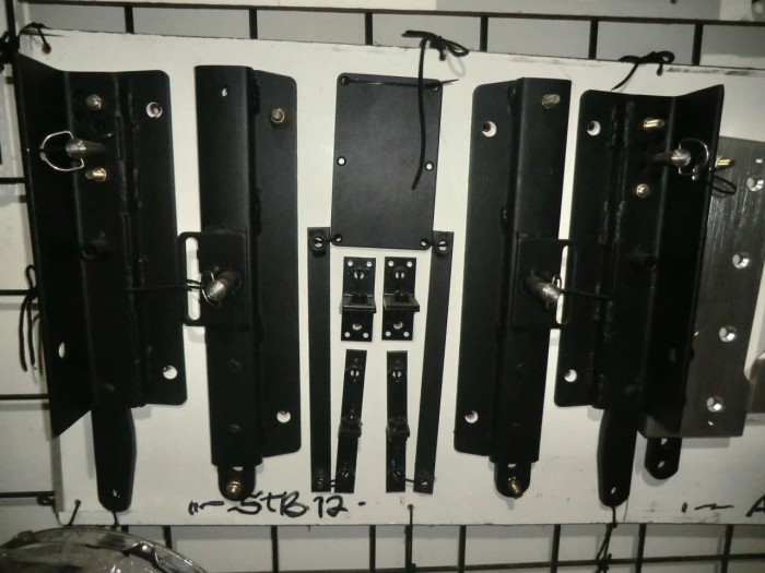 bracket line array 12 inch