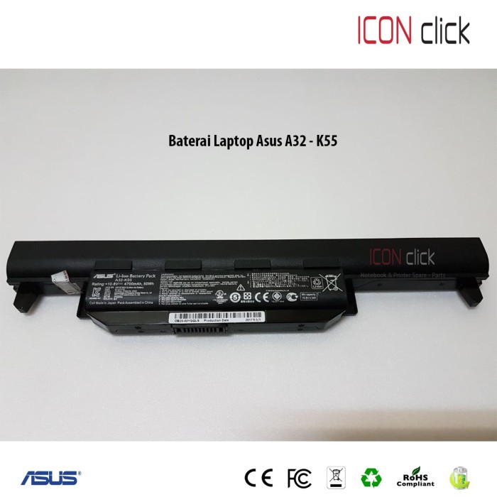 Baterai Original Laptop Acer Aspire E11 V5 122 V5 132 Ac13c34 3cell Sedia Baterai Laptop Acer