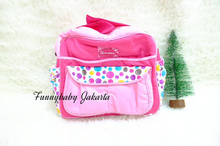 tas snobby happy bubble / tas perlengkapan bayi ukuran medium