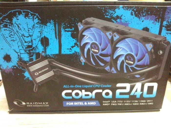 liquid cooling raidmax cobra 240 rgb