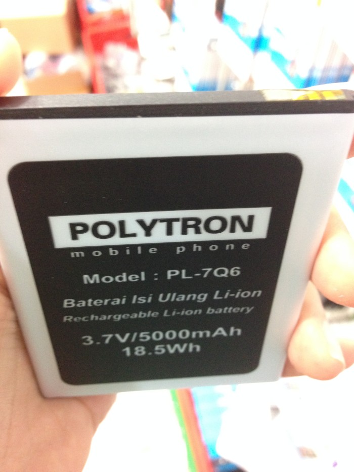 Baterai Polytron R1500 Rocket Q-Five Q5 PL-7Q6 5000Mah Double Power
