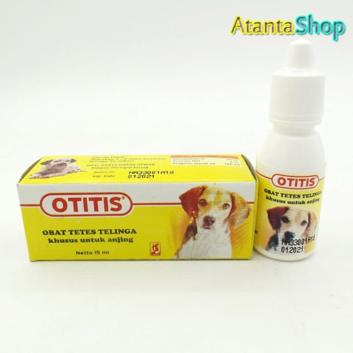 Jual Eka Farma Otitis Obat Tetes Telinga Untuk Anjing 15ml