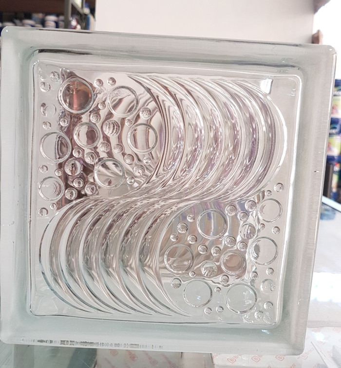 Jual GLASS BLOCK MULIA OCEAN VIEW 19X19X 9.5CM Jakarta Barat