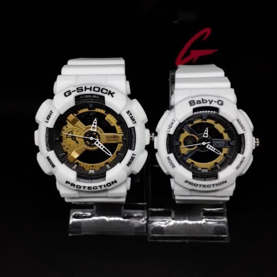 baby g shock putih