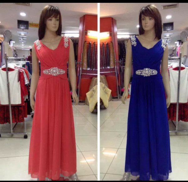 Longdress import/Gaun pesta panjang/Baju pesta korea/Bridesmaid 4