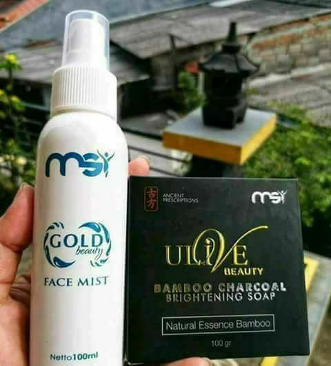 Paket Jerawat MSI ( Face Mist & Sabun Bamboo Arang)
