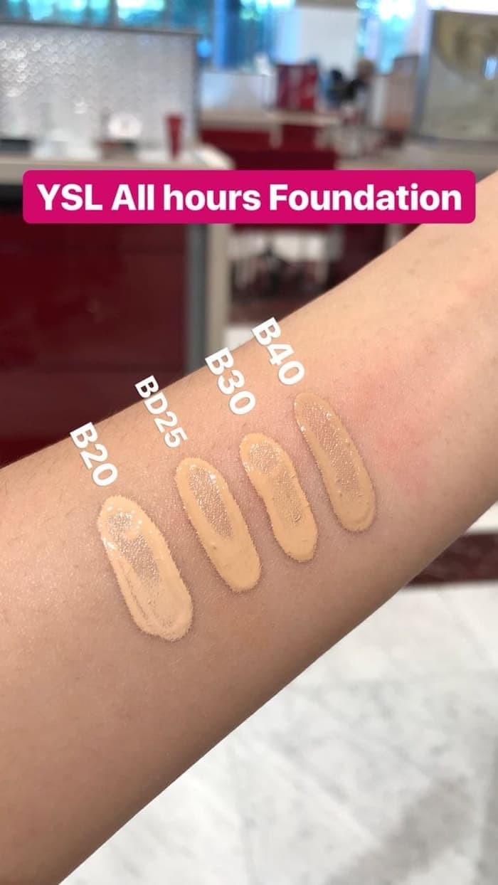 ysl all hours foundation b30 almond