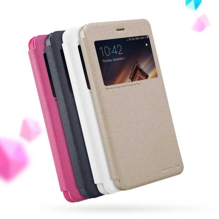 Nillkin Sparkle Window Case for Xiaomi Redmi 4A - Hitam