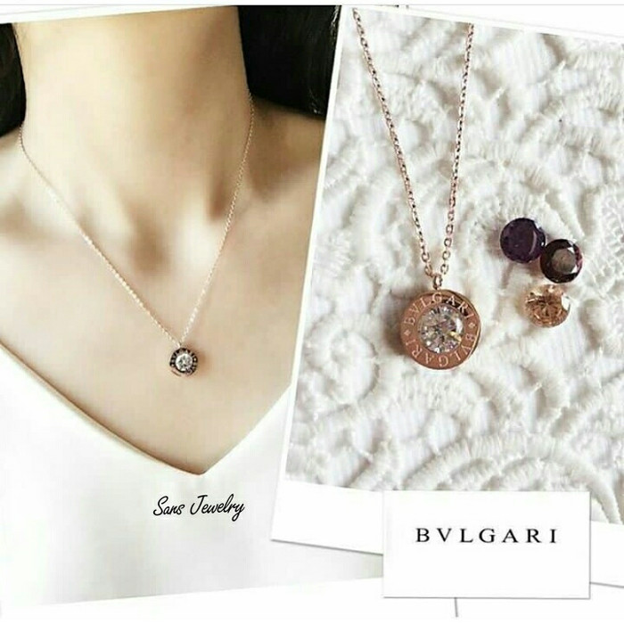 Jual Promo Kalung Titanium Bulgari Bvlgari Perhiasan