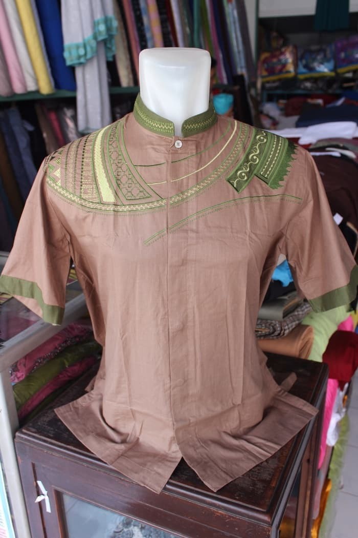 Spesial Baju Koko Pria, Kemeja Koko Pria, Busana Muslim, AZ 6354 1
