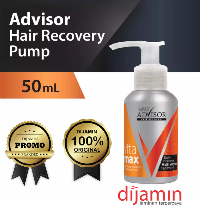 Makarizo Advisor Hair Recovery Pump 50ml Vitamax (Vitamin Rambut)