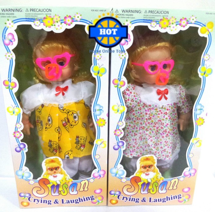 Mainan Boneka Susan Crying and Laughing / Boneka Susan Nangis