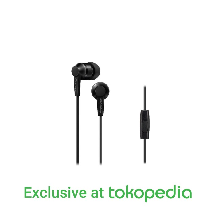 Pioneer SE-C3T Earphone - Hitam