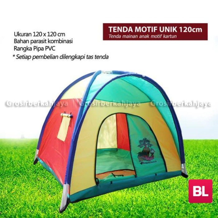 KokaPlay Tenda Mainan Anak Camping Indoor Segitiga Karakter Big Robot Hero 6. Source · Produk Premium Tenda Anak karakter ukuran 120 cm
