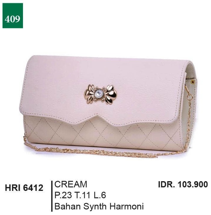 Gambar Dompet Wanita Krem Garsel