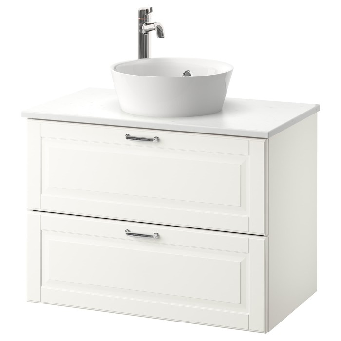 jual ikea godmorgon/ tolken / kattevik meja wastafel dg meja 40